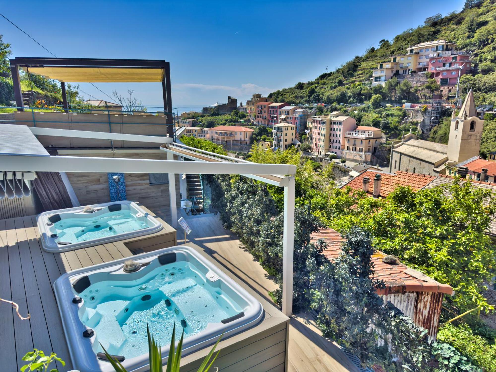 Cinqueterre Residence Riomaggiore Bagian luar foto