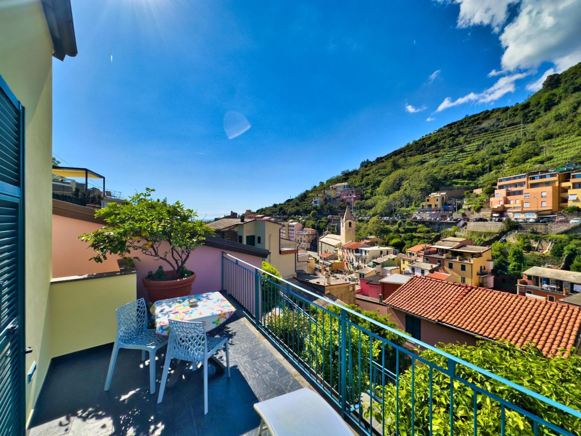 Cinqueterre Residence Riomaggiore Bagian luar foto
